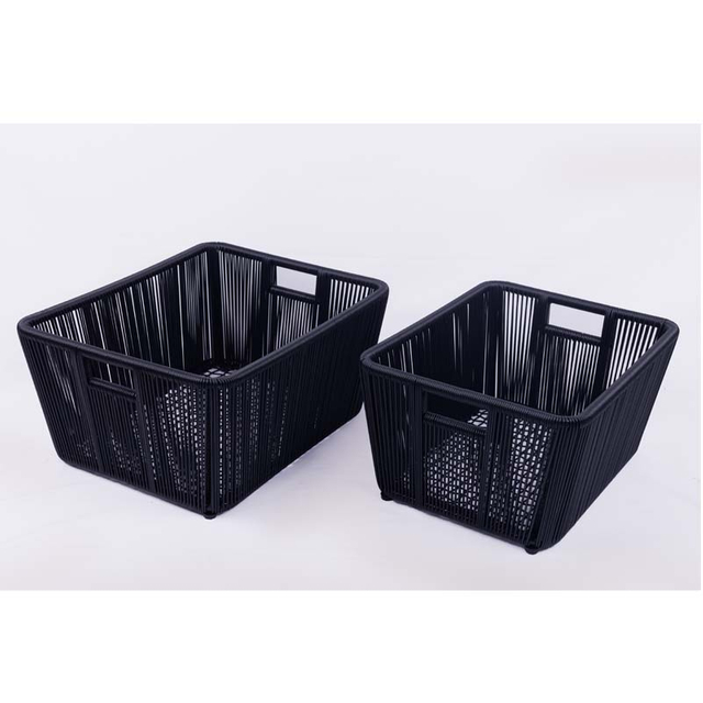Cesto de roupa suja preto