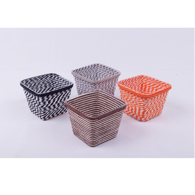 Farverig Papir Pot
