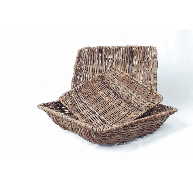 Bandejas R&uacute;sticas de Rattan